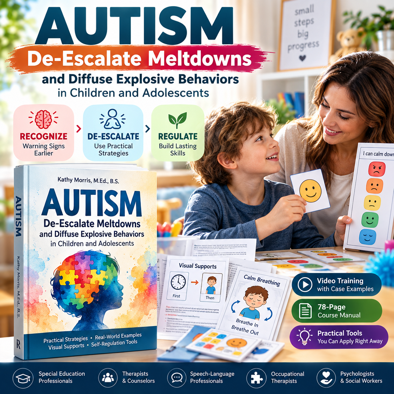 Autism: De-Escalate Meltdowns and Diffuse Explosive Behaviors in Children and Adolescents
